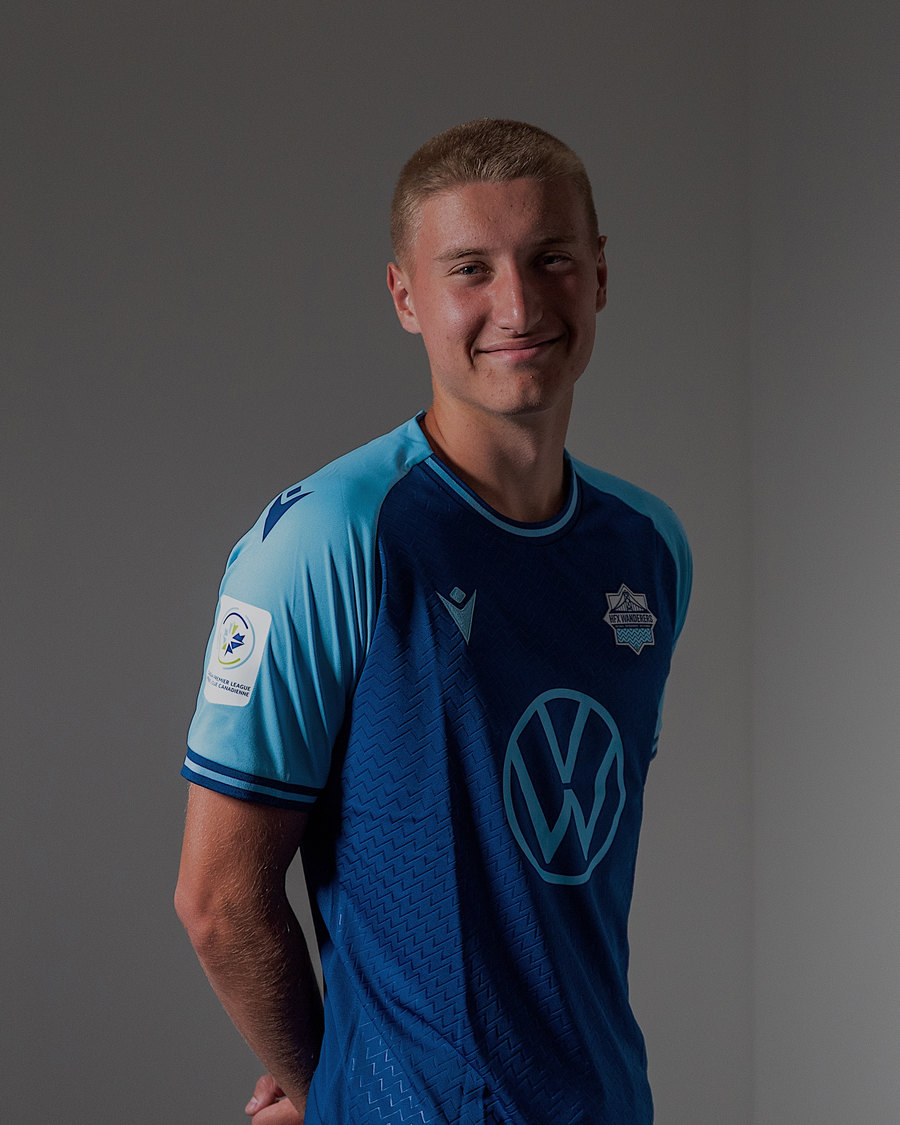 Owen Degelman in Halifax Wanderers kit, Canadian Premier League